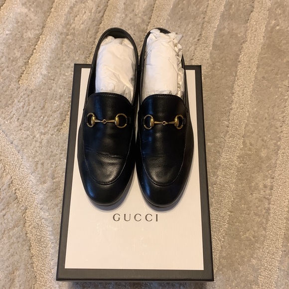 GUCCI Women's Brixton Collapsible Apron Toe Loafers - Picture 14 of 16